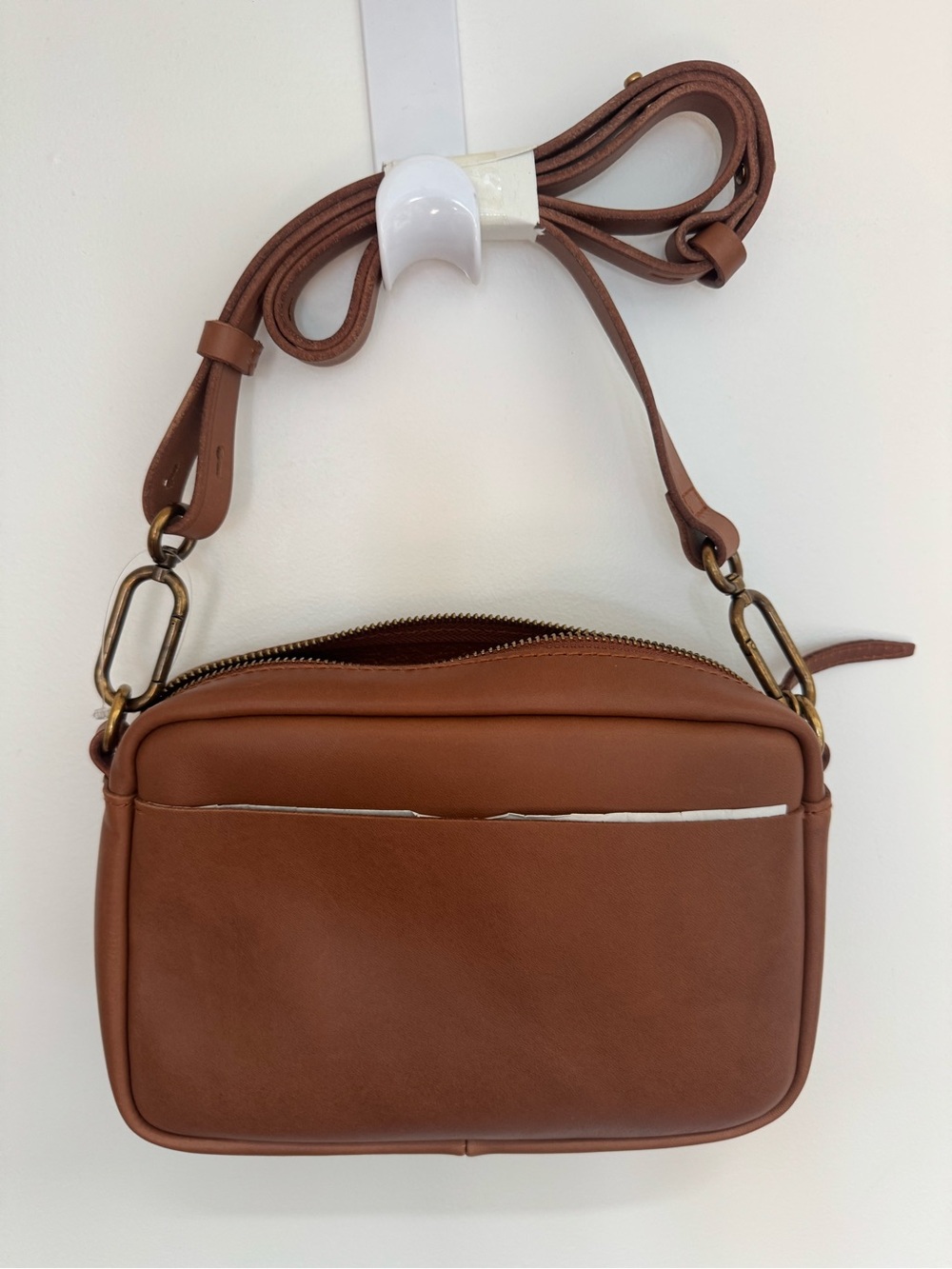 Madewell Transport Brown Leather Crossbody - Picture 13 of 14